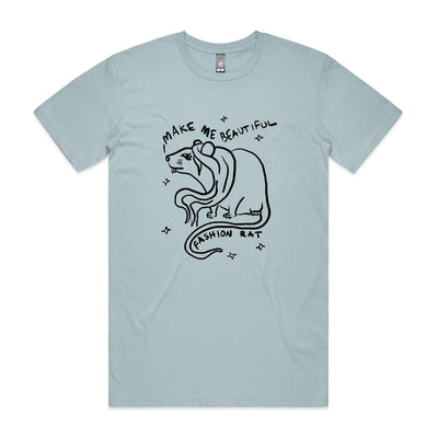 Fashion Rat Tee by Lonely Kids Club. All clothing from our T-shirts to our shorts and hoodies are ethically made, and printed packed and shipped from Sydney.