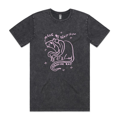 Fashion Rat Tee by Lonely Kids Club. All clothing from our T-shirts to our shorts and hoodies are ethically made, and printed packed and shipped from Sydney.