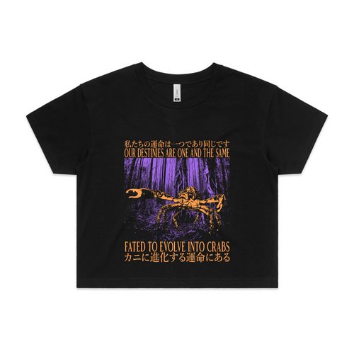 Fated To Evolve Tee by Lonely Kids Club. All clothing from our T-shirts to our shorts and hoodies are ethically made, and printed packed and shipped from Sydney.