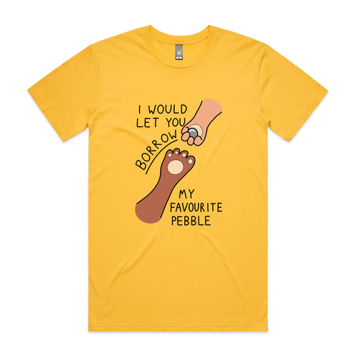 Favourite Pebble Tee by Lonely Kids Club. All clothing from our T-shirts to our shorts and hoodies are ethically made, and printed packed and shipped from Sydney.