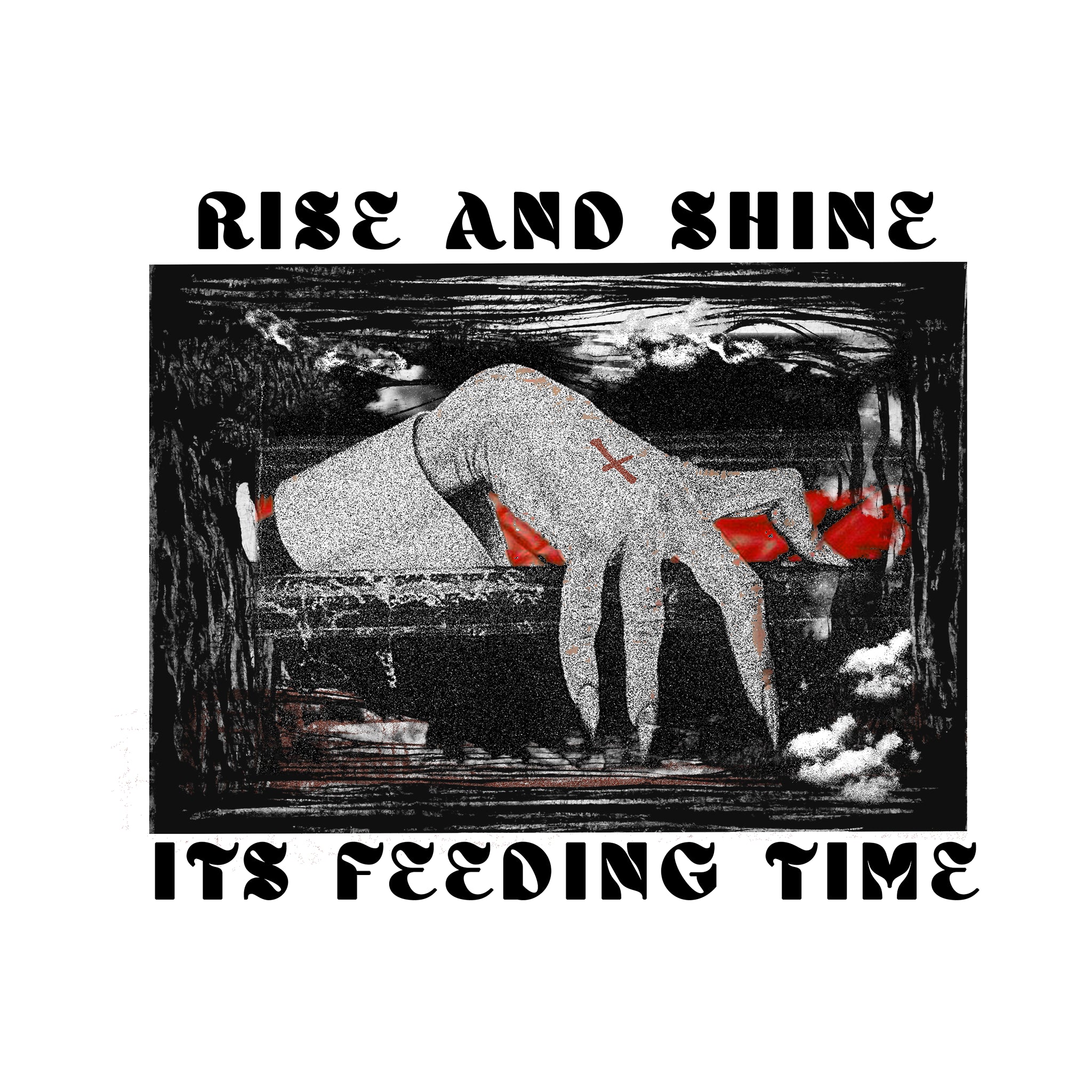 Feeding Time Oversized Tee