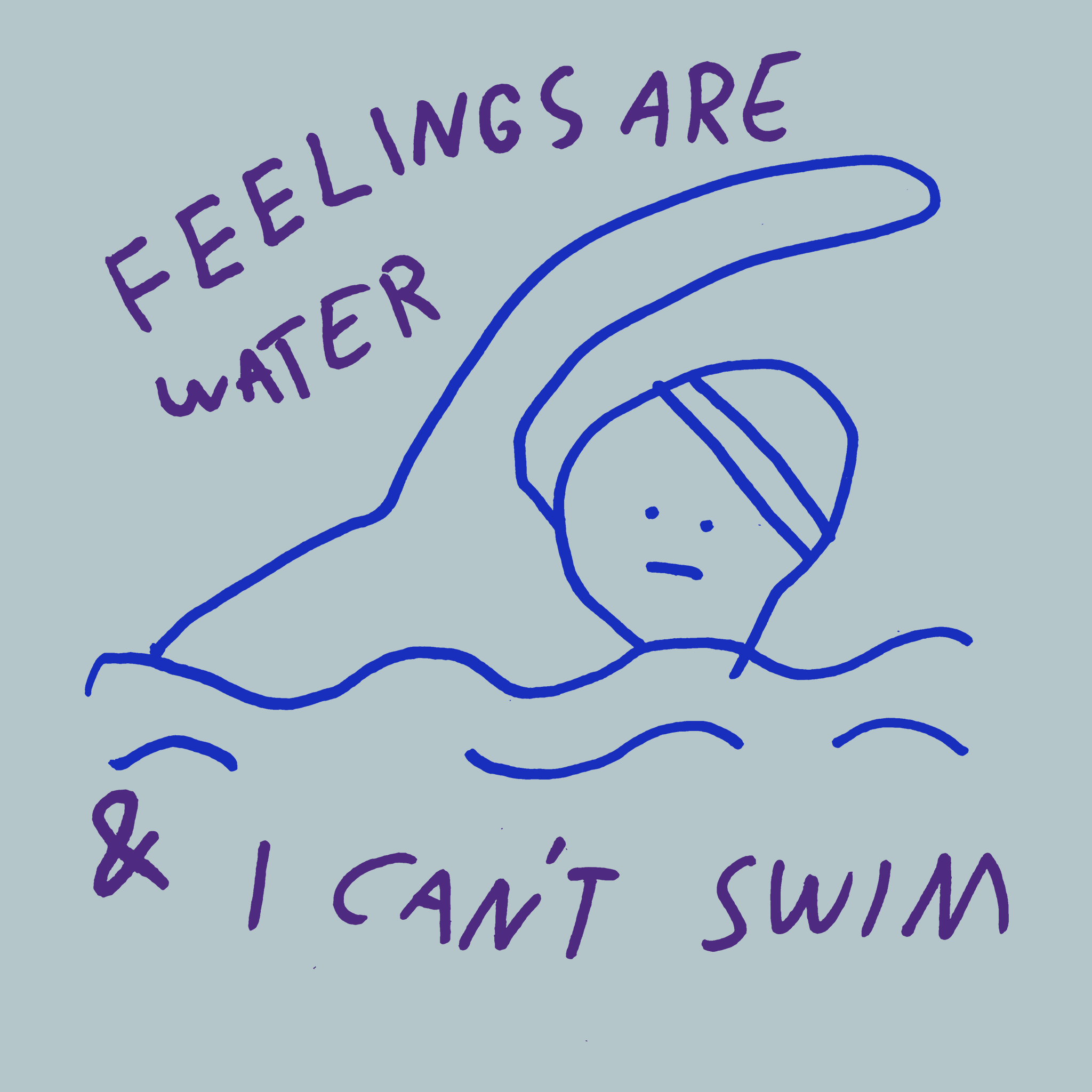 Feelings Are Water Tee