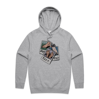 Feet Pics Hoodie by Lonely Kids Club. All clothing from our T-shirts to our shorts and hoodies are ethically made, and printed packed and shipped from Sydney.