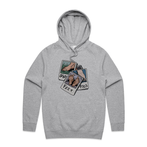 Feet Pics Hoodie by Lonely Kids Club. All clothing from our T-shirts to our shorts and hoodies are ethically made, and printed packed and shipped from Sydney.