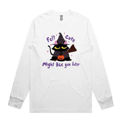 Felt Cute, Might Hex Tee by Lonely Kids Club. All clothing from our T-shirts to our shorts and hoodies are ethically made, and printed packed and shipped from Sydney.