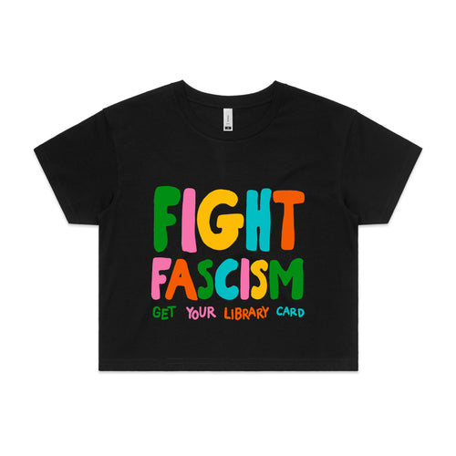 Fight Fascism Tee by Lonely Kids Club. All clothing from our T-shirts to our shorts and hoodies are ethically made, and printed packed and shipped from Sydney.