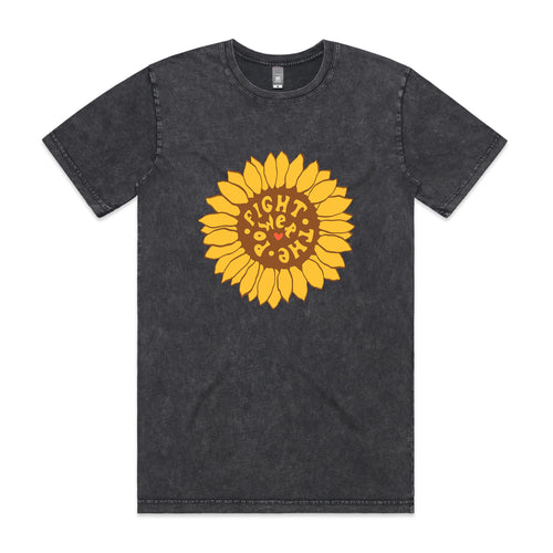 Fight The Power Vintage Tee by Lonely Kids Club. All clothing from our T-shirts to our shorts and hoodies are ethically made, and printed packed and shipped from Sydney.