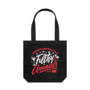 Filthy Animals Tote by Lonely Kids Club. All clothing from our T-shirts to our shorts and hoodies are ethically made, and printed packed and shipped from Sydney.