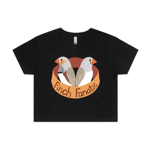 Finch Fanatic Tee by Lonely Kids Club. All clothing from our T-shirts to our shorts and hoodies are ethically made, and printed packed and shipped from Sydney.