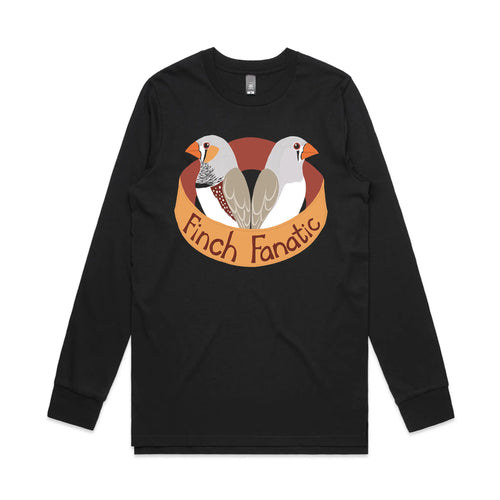 Finch Fanatic Tee by Lonely Kids Club. All clothing from our T-shirts to our shorts and hoodies are ethically made, and printed packed and shipped from Sydney.