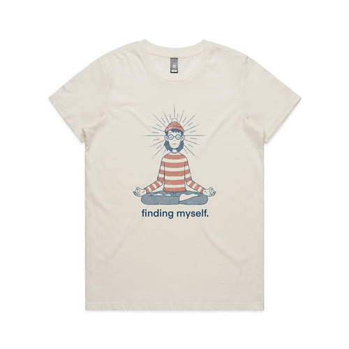 Finding Myself Tee by Lonely Kids Club. All clothing from our T-shirts to our shorts and hoodies are ethically made, and printed packed and shipped from Sydney.