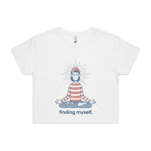 Finding Myself Tee by Lonely Kids Club. All clothing from our T-shirts to our shorts and hoodies are ethically made, and printed packed and shipped from Sydney.