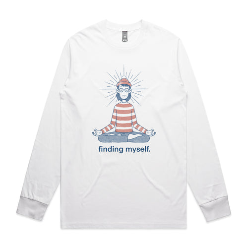 Finding Myself Tee by Lonely Kids Club. All clothing from our T-shirts to our shorts and hoodies are ethically made, and printed packed and shipped from Sydney.