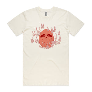 Fire Elemental Egg Sloth Tee