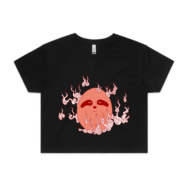 Fire Elemental Egg Sloth Tee