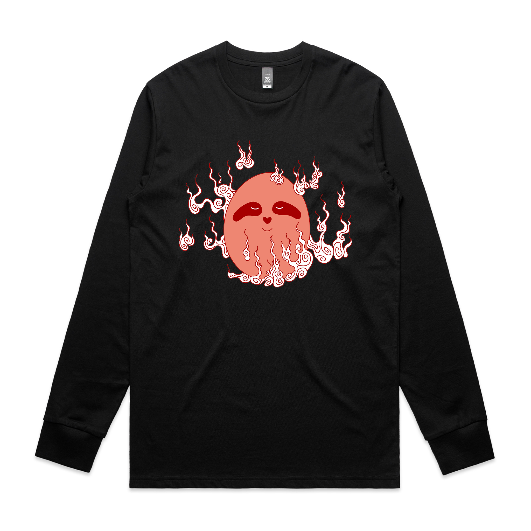 Fire Elemental Egg Sloth Tee