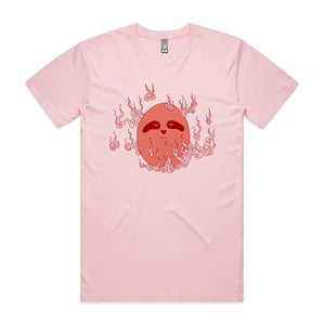 Fire Elemental Egg Sloth Tee