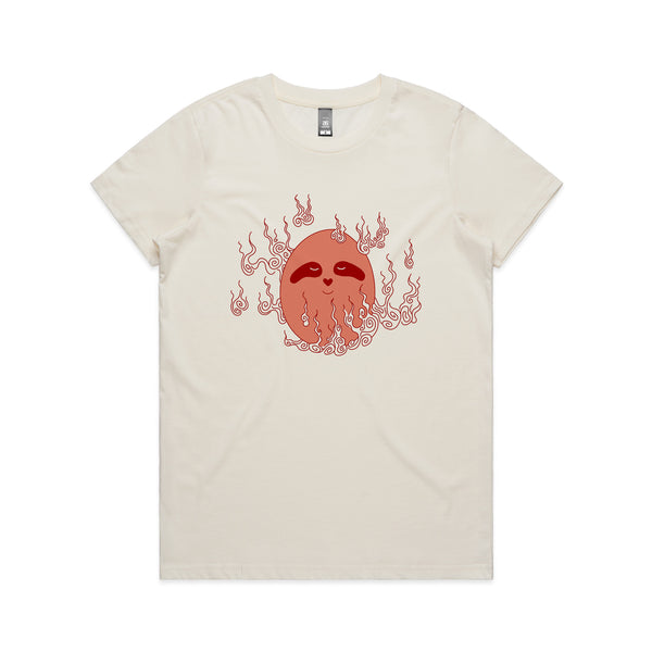 Fire Elemental Egg Sloth Tee