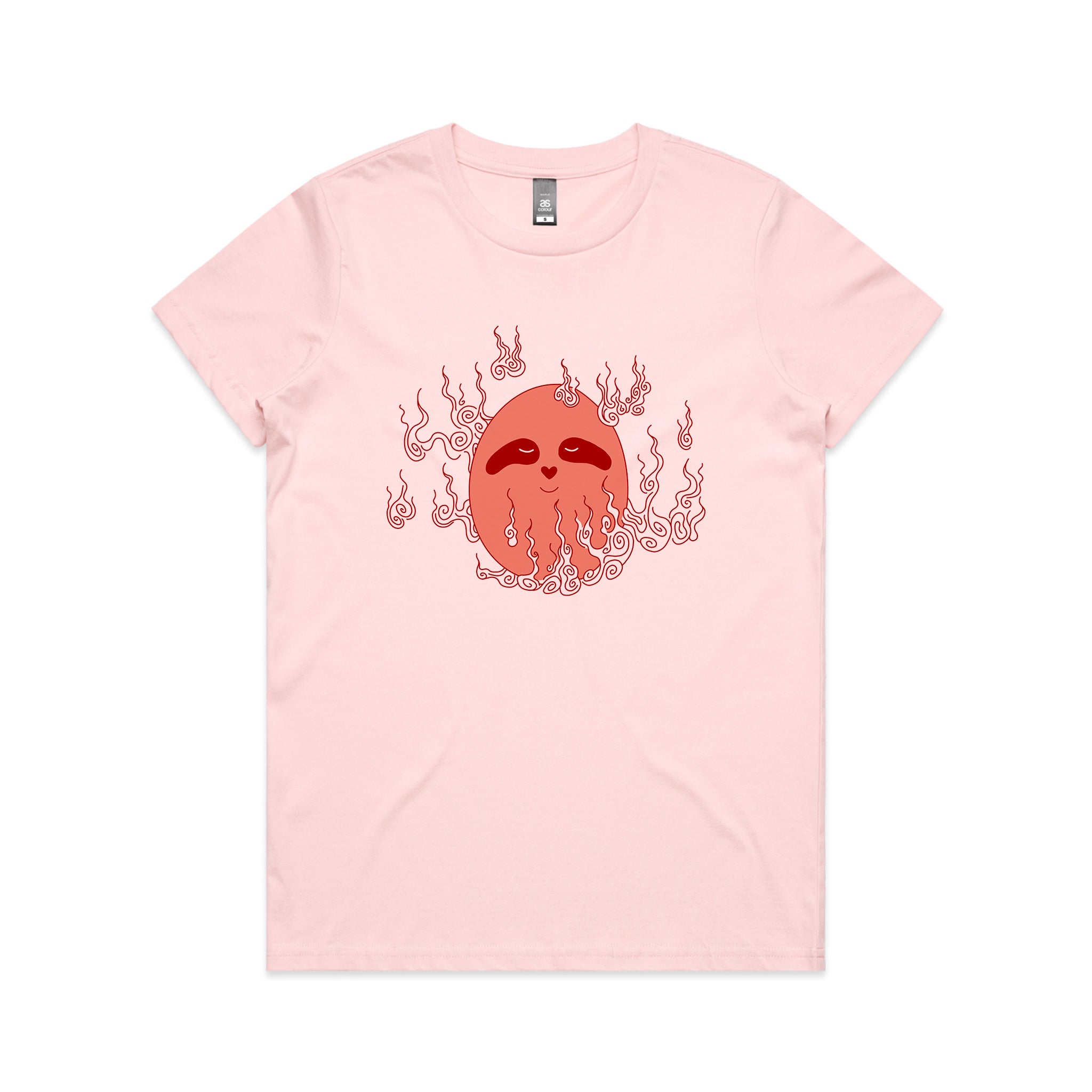 Fire Elemental Egg Sloth Tee