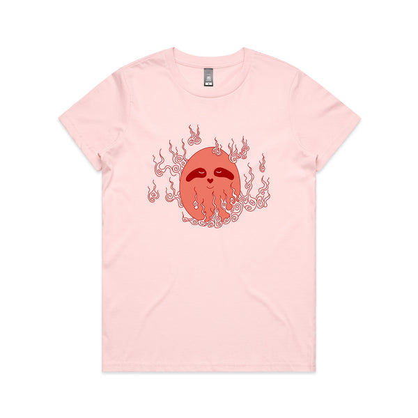 Fire Elemental Egg Sloth Tee