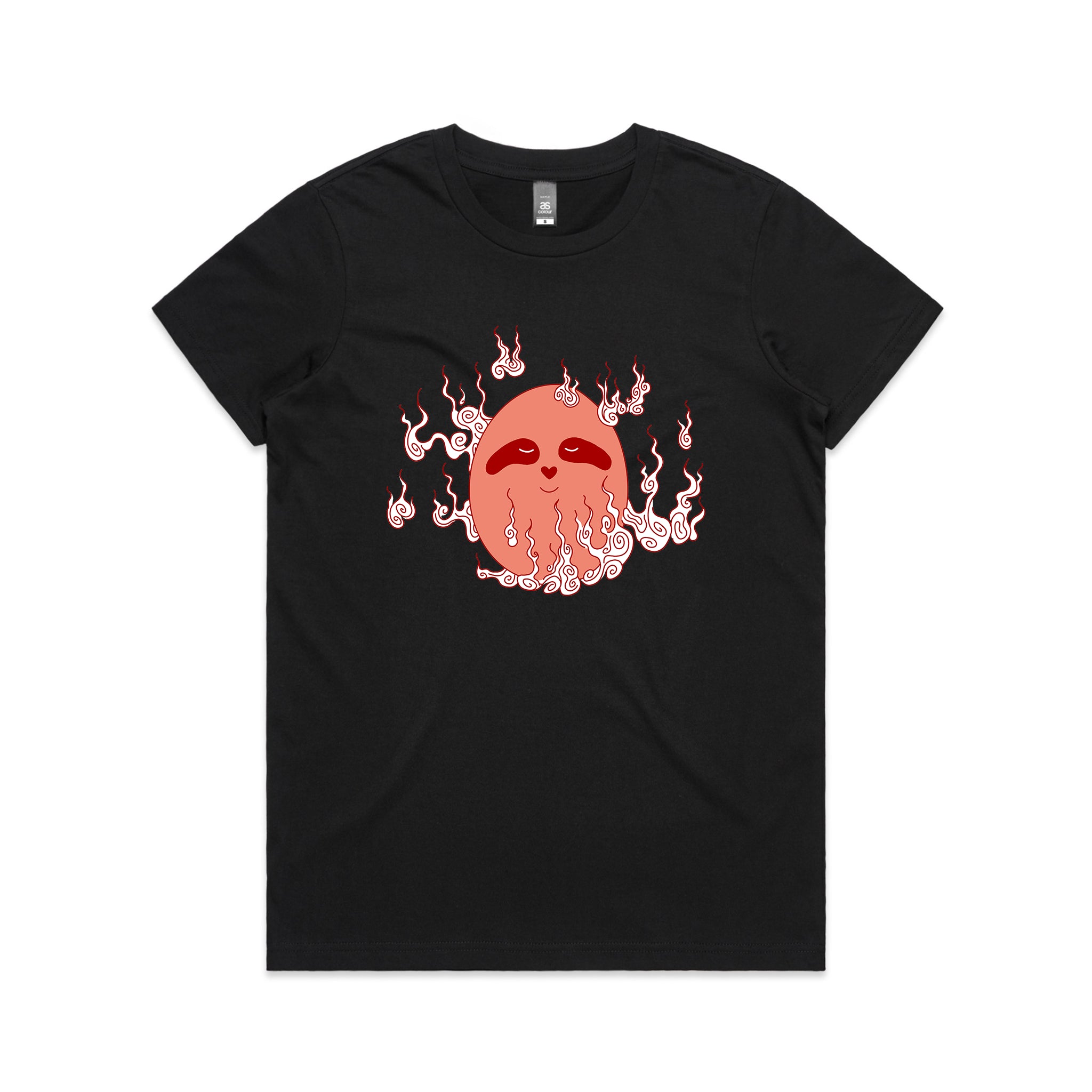 Fire Elemental Egg Sloth Tee