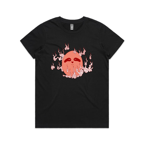 Fire Elemental Egg Sloth Tee