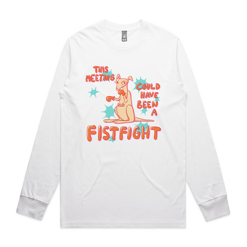 Fistfight Tee by Lonely Kids Club. All clothing from our T-shirts to our shorts and hoodies are ethically made, and printed packed and shipped from Sydney.