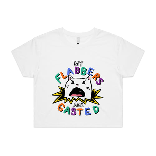 Flabbers Are Gasted Tee by Lonely Kids Club. All clothing from our T-shirts to our shorts and hoodies are ethically made, and printed packed and shipped from Sydney.