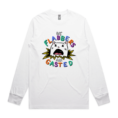 Flabbers Are Gasted Tee by Lonely Kids Club. All clothing from our T-shirts to our shorts and hoodies are ethically made, and printed packed and shipped from Sydney.