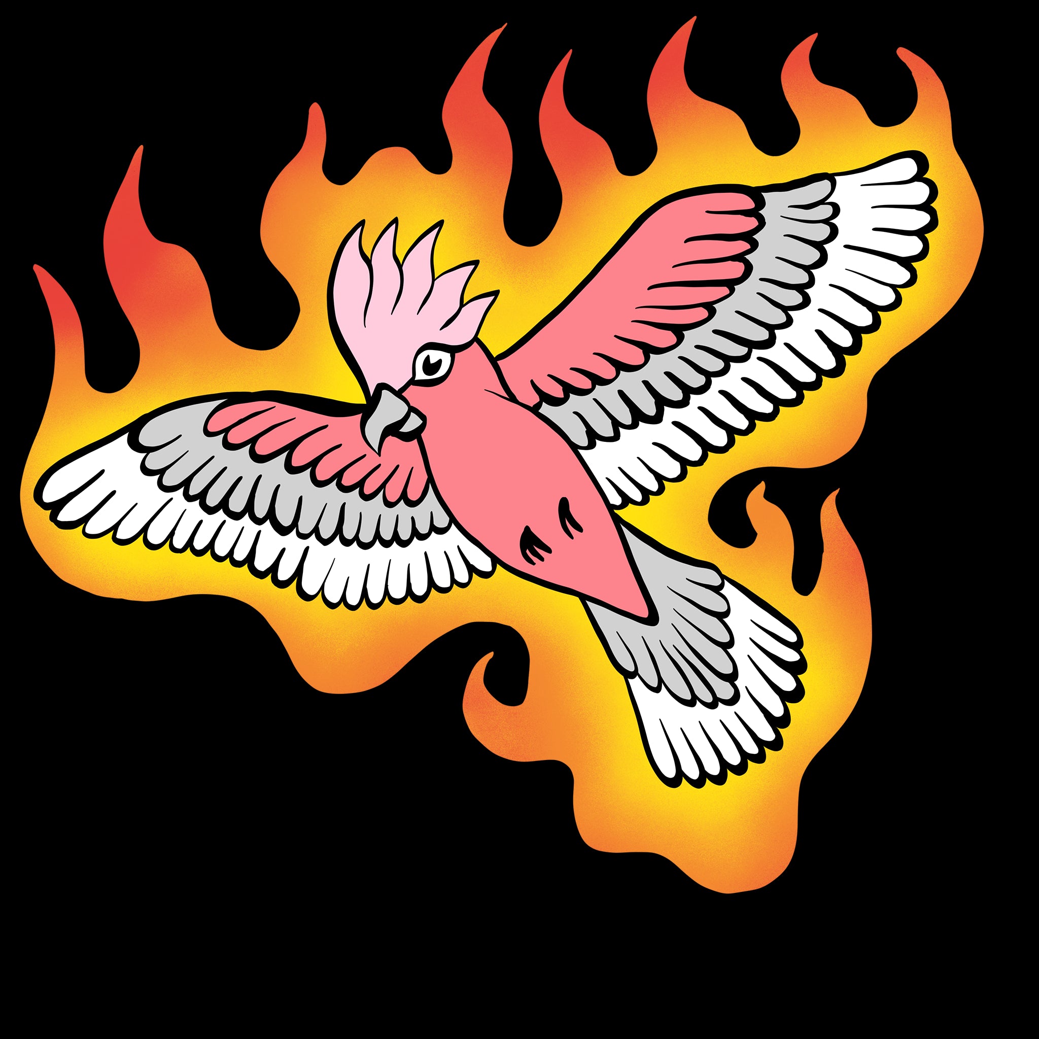 Flamin' Galah Cap