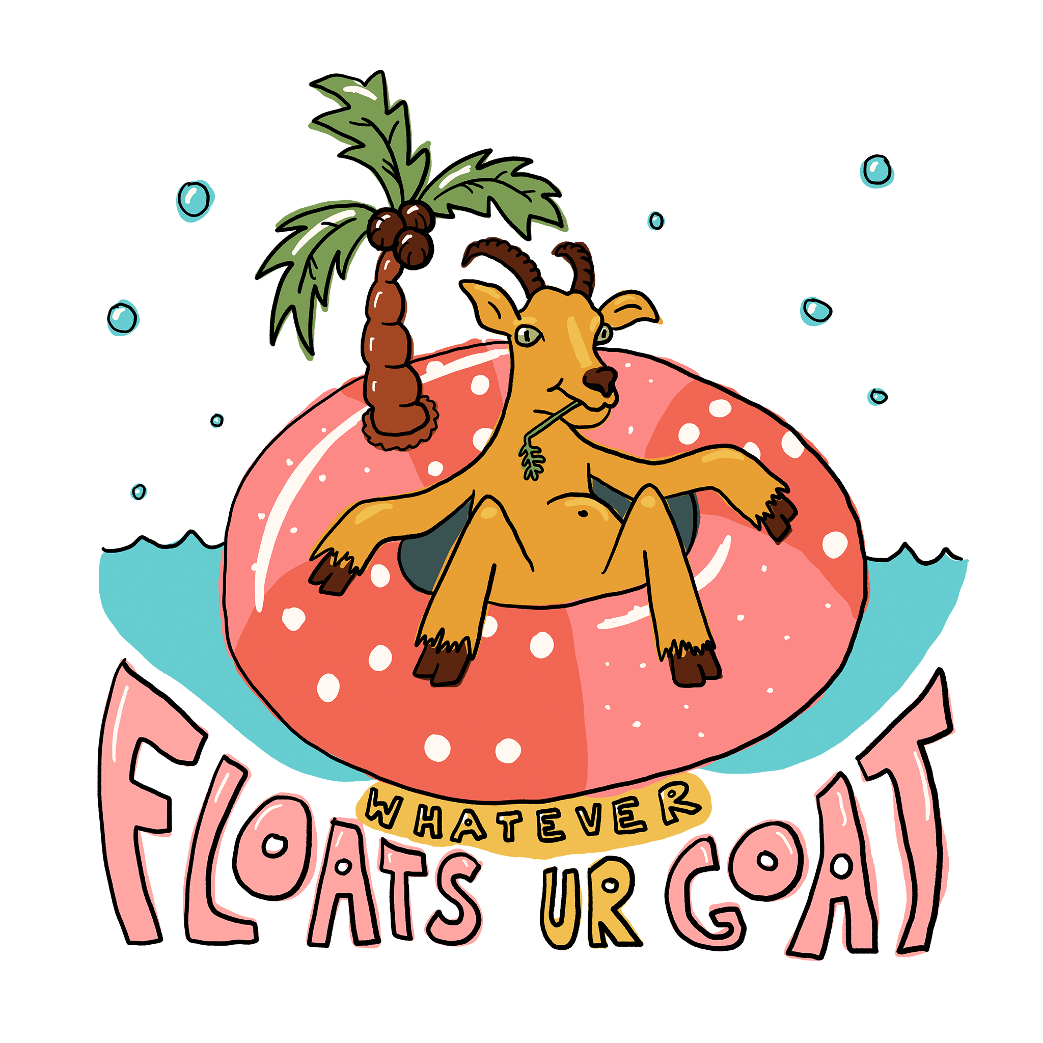 Floats Ur Goat Tee