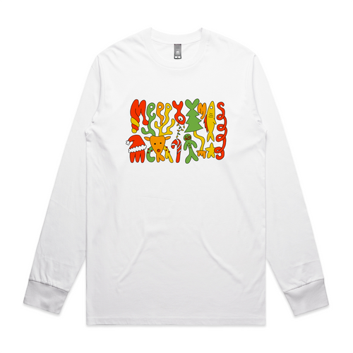 Foldmas Tee by Lonely Kids Club. All clothing from our T-shirts to our shorts and hoodies are ethically made, and printed packed and shipped from Sydney.