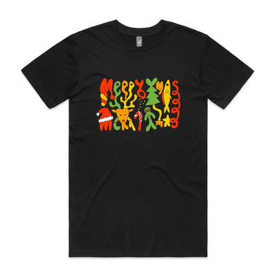 Foldmas Tee by Lonely Kids Club. All clothing from our T-shirts to our shorts and hoodies are ethically made, and printed packed and shipped from Sydney.