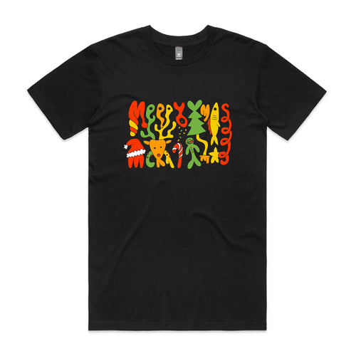 Foldmas Tee by Lonely Kids Club. All clothing from our T-shirts to our shorts and hoodies are ethically made, and printed packed and shipped from Sydney.