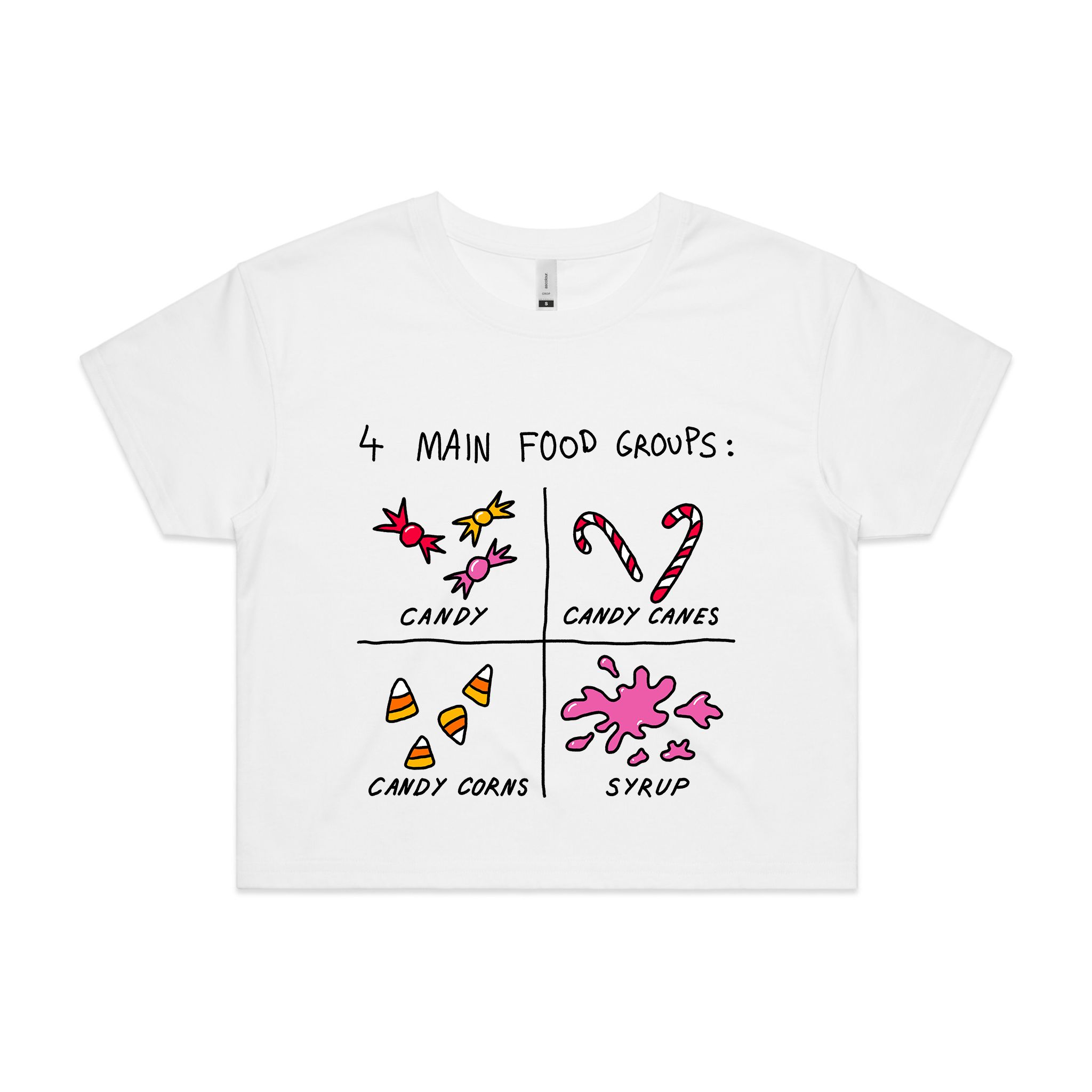 Food Groups Tee