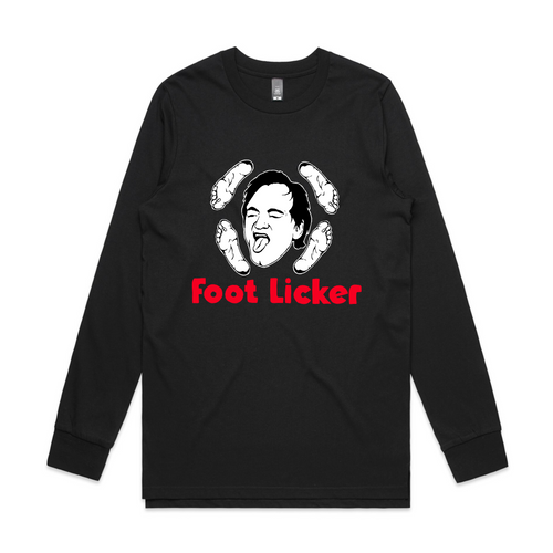 Foot Licker Tee by Lonely Kids Club. All clothing from our T-shirts to our shorts and hoodies are ethically made, and printed packed and shipped from Sydney.
