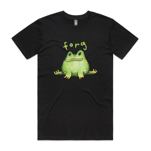 Forg Tee by Lonely Kids Club. All clothing from our T-shirts to our shorts and hoodies are ethically made, and printed packed and shipped from Sydney.