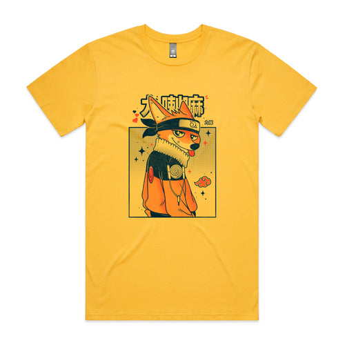 Transformation Fox Tee by Lonely Kids Club. All clothing from our T-shirts to our shorts and hoodies are ethically made, and printed packed and shipped from Sydney.