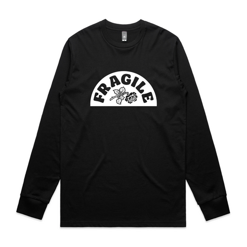 Fragile Rose Tee by Lonely Kids Club. All clothing from our T-shirts to our shorts and hoodies are ethically made, and printed packed and shipped from Sydney.