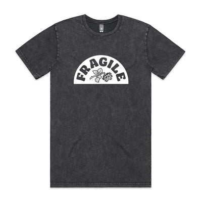 Fragile Rose Tee by Lonely Kids Club. All clothing from our T-shirts to our shorts and hoodies are ethically made, and printed packed and shipped from Sydney.