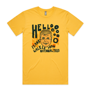 Frank Walker Tee by Lonely Kids Club. All clothing from our T-shirts to our shorts and hoodies are ethically made, and printed packed and shipped from Sydney.