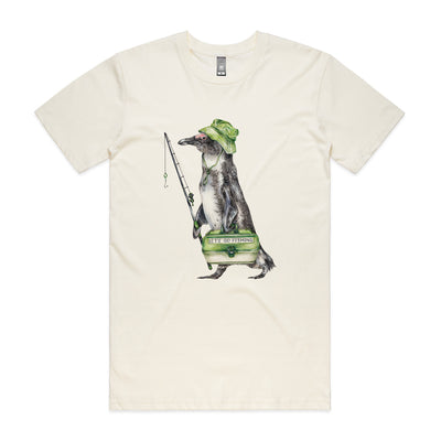 Fraser The Fisherman Tee by Lonely Kids Club. All clothing from our T-shirts to our shorts and hoodies are ethically made, and printed packed and shipped from Sydney.