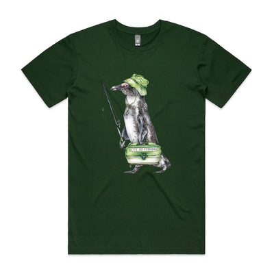 Fraser The Fisherman Tee by Lonely Kids Club. All clothing from our T-shirts to our shorts and hoodies are ethically made, and printed packed and shipped from Sydney.