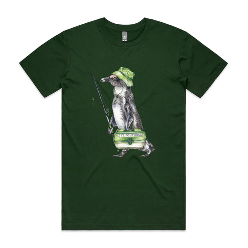 Fraser The Fisherman Tee by Lonely Kids Club. All clothing from our T-shirts to our shorts and hoodies are ethically made, and printed packed and shipped from Sydney.