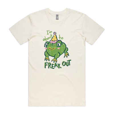 Freak Out Tee by Lonely Kids Club. All clothing from our T-shirts to our shorts and hoodies are ethically made, and printed packed and shipped from Sydney.