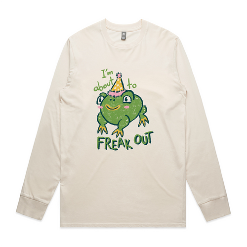 Freak Out Tee by Lonely Kids Club. All clothing from our T-shirts to our shorts and hoodies are ethically made, and printed packed and shipped from Sydney.
