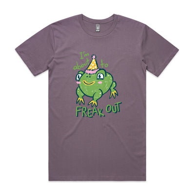 Freak Out Tee by Lonely Kids Club. All clothing from our T-shirts to our shorts and hoodies are ethically made, and printed packed and shipped from Sydney.