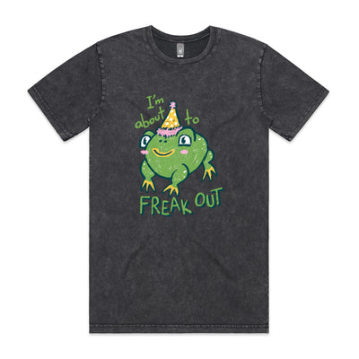 Freak Out Tee by Lonely Kids Club. All clothing from our T-shirts to our shorts and hoodies are ethically made, and printed packed and shipped from Sydney.