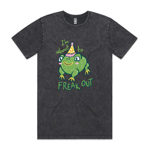 Freak Out Tee by Lonely Kids Club. All clothing from our T-shirts to our shorts and hoodies are ethically made, and printed packed and shipped from Sydney.