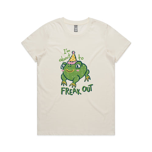 Freak Out Tee by Lonely Kids Club. All clothing from our T-shirts to our shorts and hoodies are ethically made, and printed packed and shipped from Sydney.